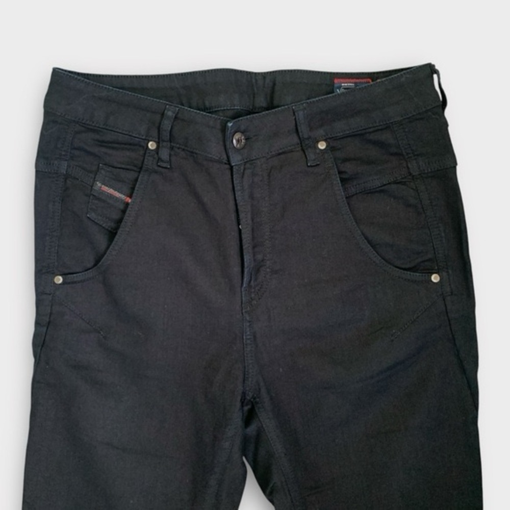 Diesel Fayza Crop Barrel Leg Jean - Picture 4 of 10